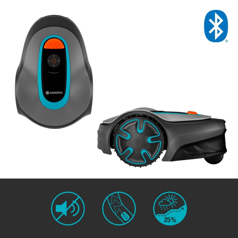 Robotmaaier SILENO minimo, 500 m², met Bluetooth®